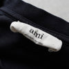 Ami Paris 黑色心形徽标 T 恤