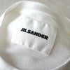 Jil Sander 徽标 T 恤白色