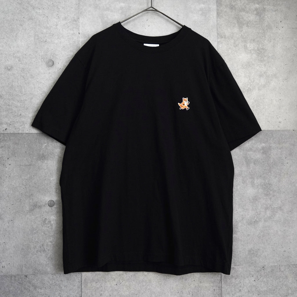 メゾン キツネ スピーディーフォックス Tシャツ ブラック