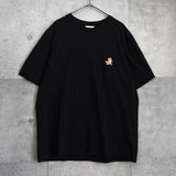 メゾン キツネ スピーディーフォックス Tシャツ ブラック - NEWSED