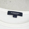 Burberry Nova 格纹长袖 T 恤（白色/米色）