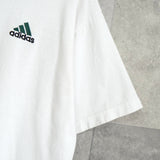 アディダス パフォーマンスロゴ刺繍 Tシャツ ホワイト - NEWSED