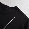 Play Comme des Garcons 心形徽标长款 T 恤 黑色