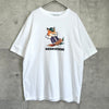 Maison Kitsune Chillax 白色头像印花T恤