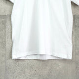 アミパリ アミ パリス ワンポイント 刺繍 Tシャツ ホワイト - NEWSED