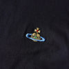 Vivienne Westwood Orb 刺绣 T 恤，短袖，女款，黑色