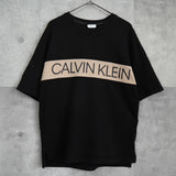 カルバンクライン ロゴ Tシャツ ブラック - NEWSED