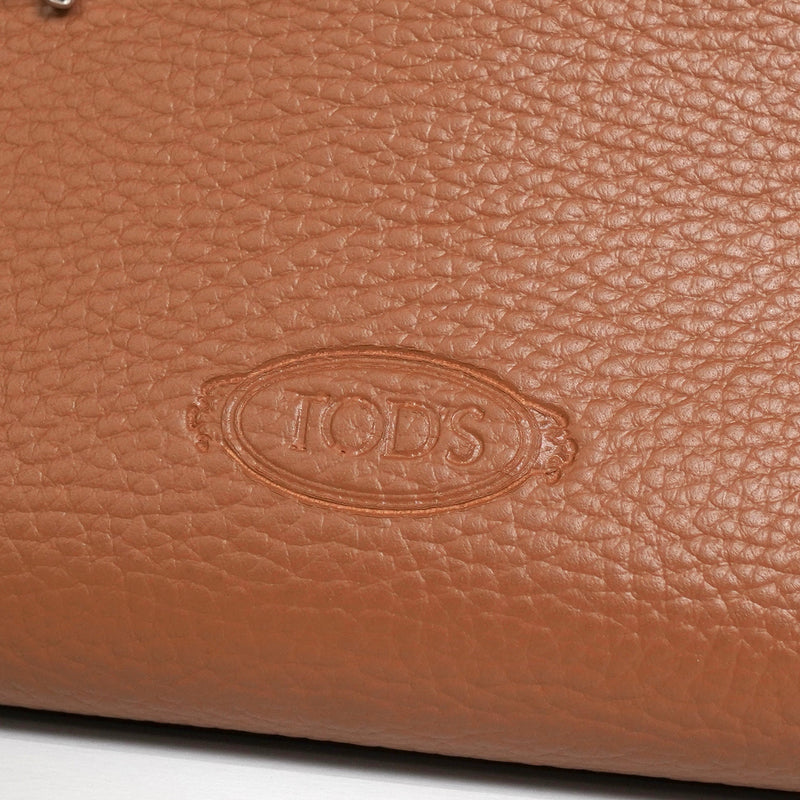 トッズ Tタイムレス レザー 2way ハンドバッグ ショルダーバッグ ブラウン - NEWSED