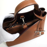 トッズ Tタイムレス レザー 2way ハンドバッグ ショルダーバッグ ブラウン - NEWSED