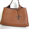 トッズ Tタイムレス レザー 2way ハンドバッグ ショルダーバッグ ブラウン