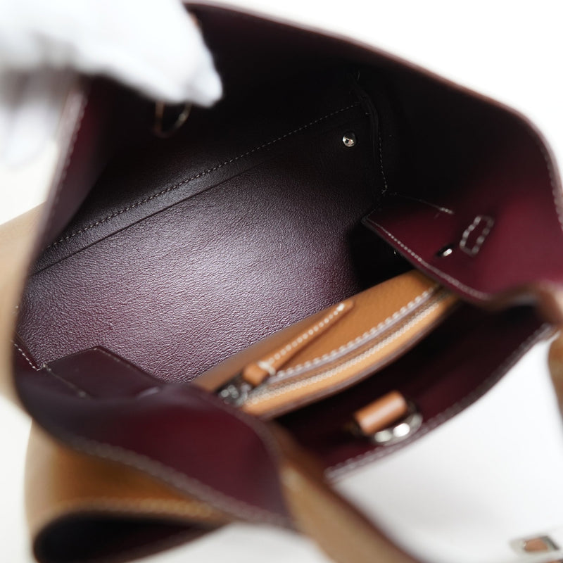 トッズ Tタイムレス レザー 2way ハンドバッグ ショルダーバッグ ブラウン - NEWSED