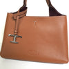 トッズ Tタイムレス レザー 2way ハンドバッグ ショルダーバッグ ブラウン