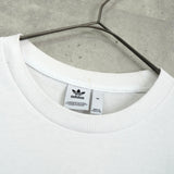 アディダス トレフォイルロゴ Tシャツ ホワイト - NEWSED