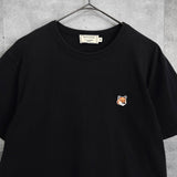 メゾンキツネ フォックスヘッド Tシャツ ブラック - NEWSED