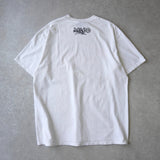 ステューシー プリント Tシャツ ホワイト - NEWSED