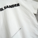 ジルサンダー ロゴ Tシャツ ホワイト - NEWSED