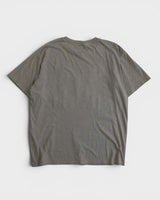 エムエムシックス メゾン マルジェラ イニシャルロゴパッチ 異素材切り替え Tシャツ グレージュ レディース - NEWSED