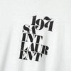 サンローラン プリント Tシャツ ホワイト