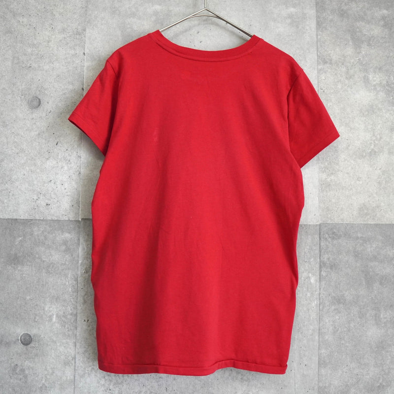 ポロラルフローレン ロゴ 刺繍 Tシャツ レッド - NEWSED