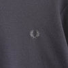 Fred Perry 炭灰色徽标 T 恤