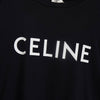セリーヌ クラシック ロゴ Tシャツ ブラック