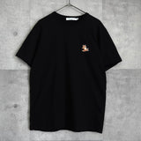 メゾン キツネ チラックスフォックス Tシャツ ブラック - NEWSED
