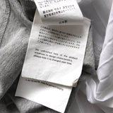 サカイ ドッキング プリーツ ブラウス Tシャツ 半袖トップス グレー / アイボリー レディース - NEWSED