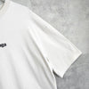 Balenciaga 米色徽标刺绣超大 T 恤
