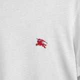バーバリー ロンドン イングランド ホースロゴ Tシャツ ホワイト メンズ - NEWSED