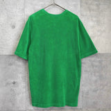 ボッテガ ヴェネタ パイル地 ヘンリーネック Tシャツ 半袖トップス グリーン - NEWSED