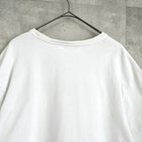 メゾン キツネ ロゴ 刺繍 Tシャツ ホワイト - NEWSED