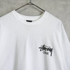 ステューシー 両面プリント Tシャツ ホワイト タグ付き未使用品