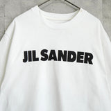 ジルサンダー ロゴ Tシャツ ホワイト - NEWSED