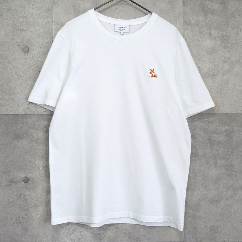 Maison Kitsune Chillax 白色狐狸T恤