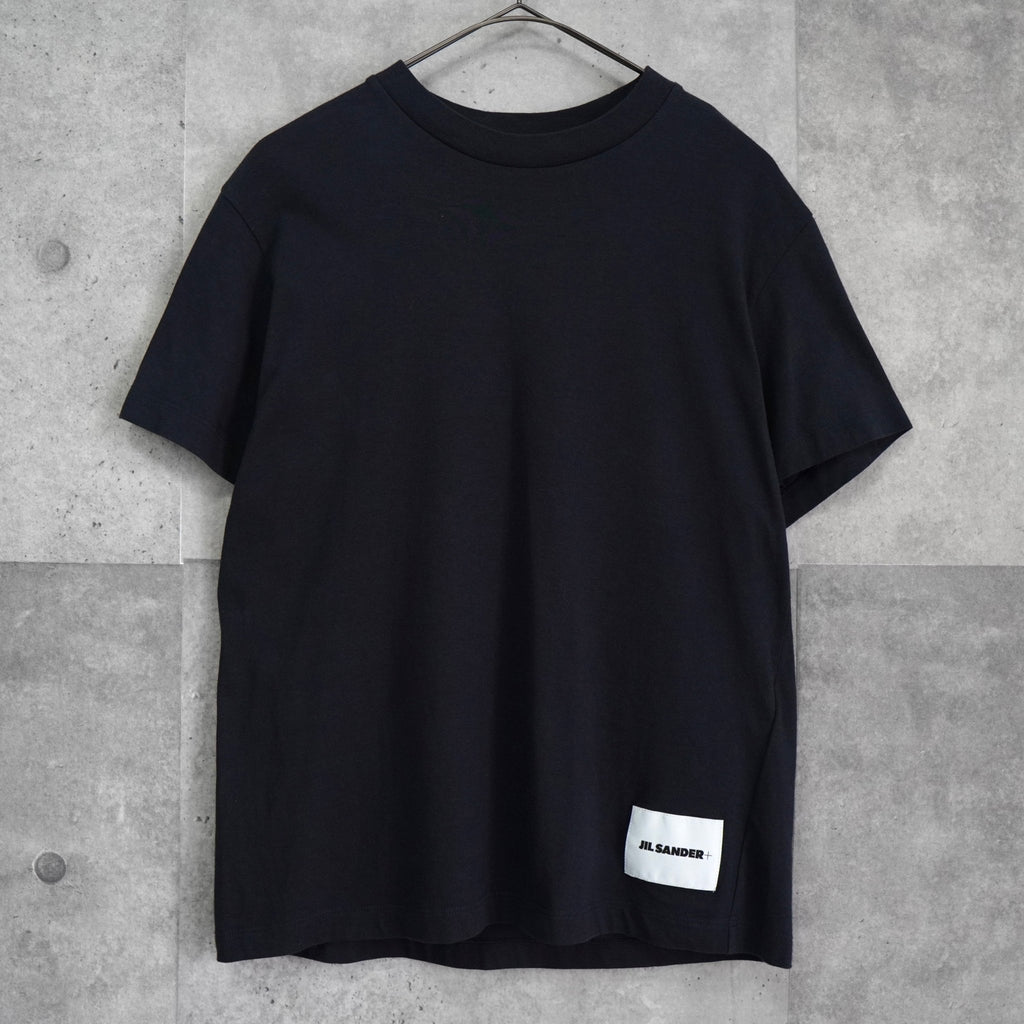 ジルサンダー ロゴパッチ Tシャツ ネイビー