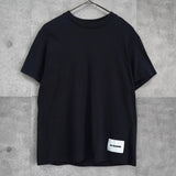 ジルサンダー ロゴパッチ Tシャツ ネイビー - NEWSED