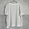 セリーヌ トリオンフ ボーダー柄 Tシャツ ホワイト