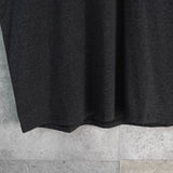 アミパリ アミパリス ハートロゴ ワッペン オーバーサイズ Tシャツチャコールグレー - NEWSED