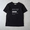 Maison Kitsune 印花黑色 T 恤