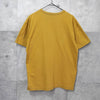 プレイ コムデギャルソン ハートロゴ Tシャツ マスタードイエロー