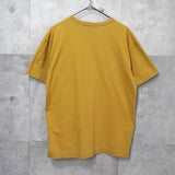 プレイ コムデギャルソン ハートロゴ Tシャツ マスタードイエロー - NEWSED