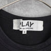 Play Comme des Garcons 心形徽标长袖上衣 黑色