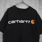 カーハート ロゴ Tシャツ ブラック - NEWSED