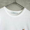メゾン キツネ チラックスフォックス Tシャツ ホワイト