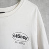 Stüssy 白色双面印花T恤
