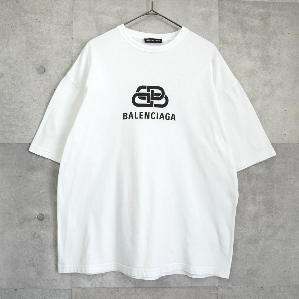 Balenciaga logo T-shirt white