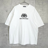 バレンシアガ ロゴ Tシャツ ホワイト - NEWSED