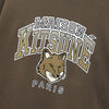 Maison Kitsune College Logo T-Shirt, Khaki