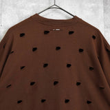 ナイキ × ジャックムス スウッシュ カット Tシャツ ブラウン - NEWSED