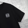 Loewe Anagram 刺绣 T 恤（黑色）